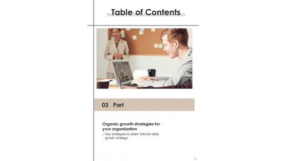 Playbook For Internal Sales Improvement Template