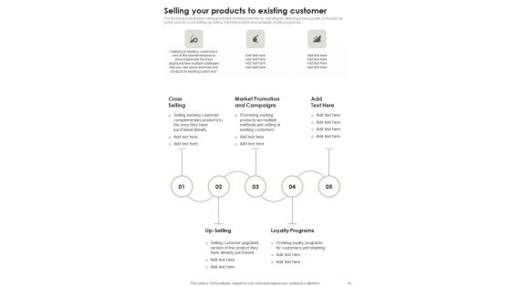 Playbook For Internal Sales Improvement Template