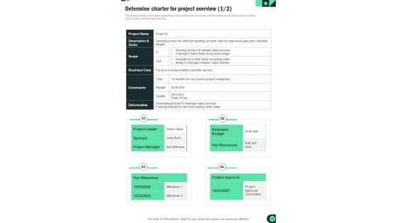Playbook For Managing Different Projects Template