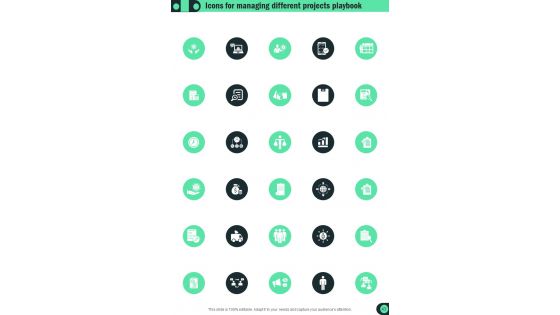 Playbook For Managing Different Projects Template