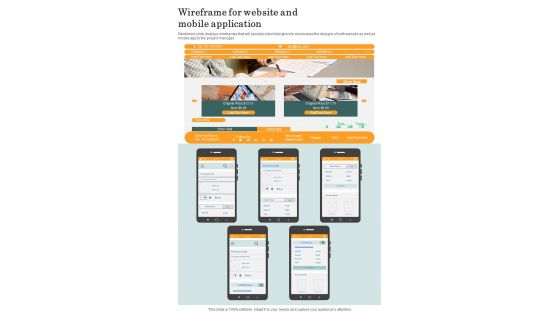 Playbook For Mobile App Development Strategies Template