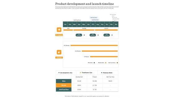 Playbook For Mobile App Development Strategies Template