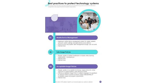 Playbook For Online Remote Learning Template