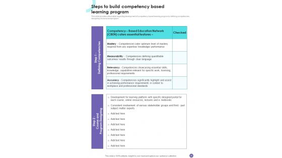 Playbook For Online Remote Learning Template
