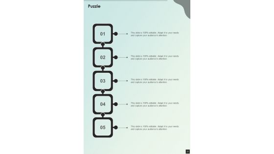 Playbook For Optimizing Companys Operations Template