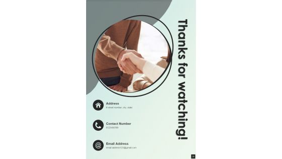 Playbook For Optimizing Companys Operations Template