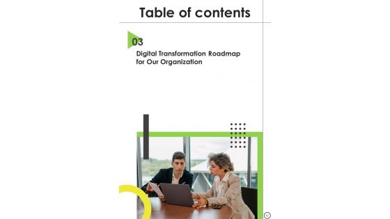 Playbook For Organizational Digital Transformation Template
