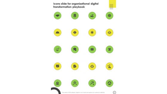 Playbook For Organizational Digital Transformation Template