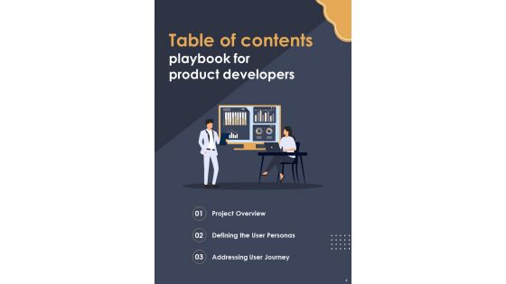 Playbook For Product Developers Template