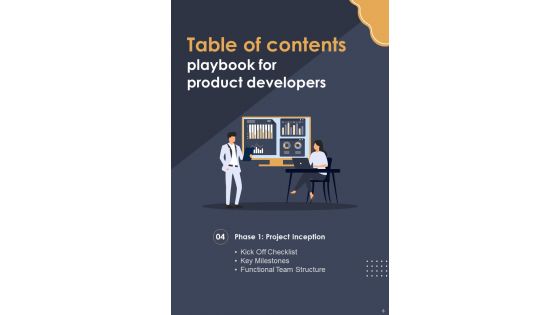 Playbook For Product Developers Template