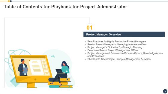 Playbook For Project Administrator Ppt PowerPoint Presentation Complete Deck With Slides