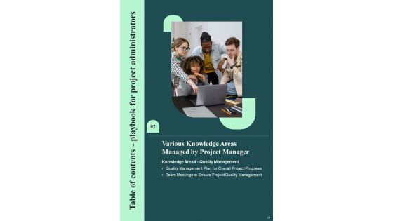 Playbook For Project Administrators Template