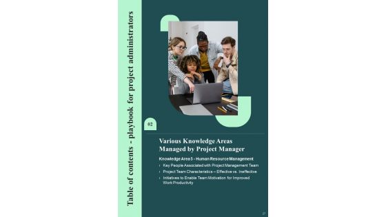 Playbook For Project Administrators Template