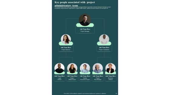 Playbook For Project Administrators Template