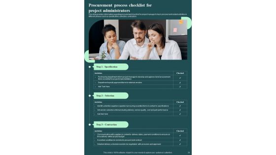 Playbook For Project Administrators Template