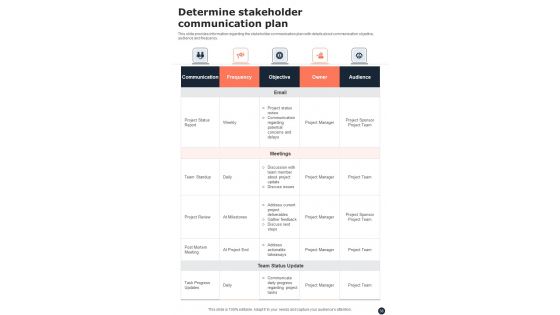 Playbook For Project Planning And Management Tactics Template