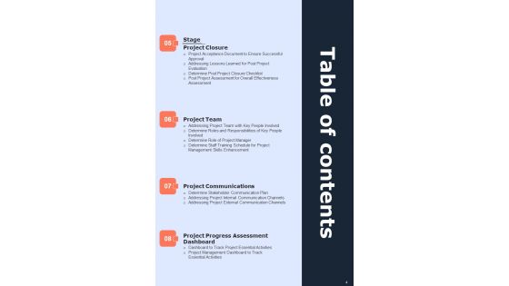 Playbook For Project Planning And Management Tactics Template