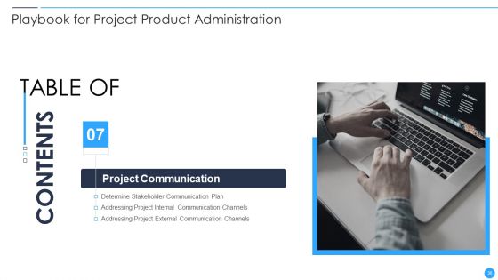 Playbook For Project Product Administration Ppt PowerPoint Presentation Complete Deck With Slides