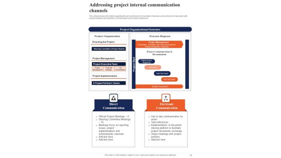 Playbook For Project Scope Management And Planning Template