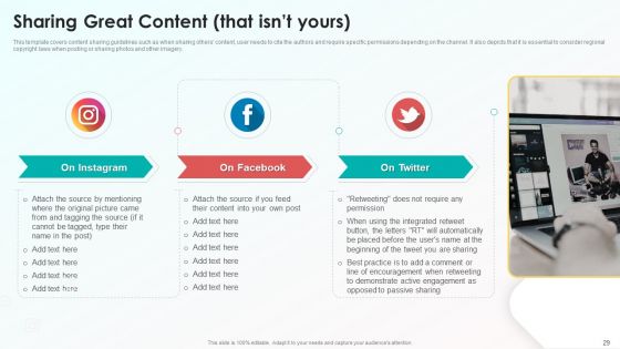 Playbook For Social Media Channel Ppt PowerPoint Presentation Complete With Slides