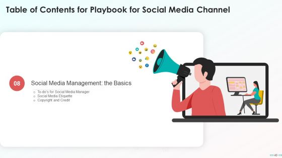 Playbook For Social Media Channel Ppt PowerPoint Presentation Complete With Slides