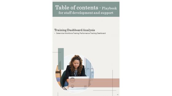 Playbook For Staff Development And Support Template
