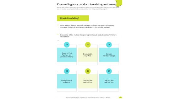 Playbook For Strategic Internal Growth Template