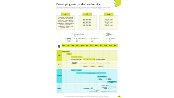 Playbook For Strategic Internal Growth Template