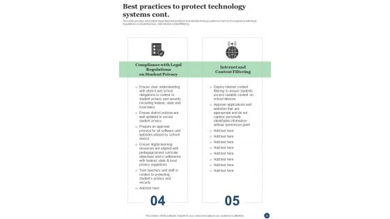 Playbook For Tech Infused Learning Template