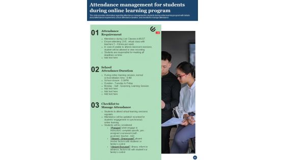 Playbook For Tech Infused Learning Template
