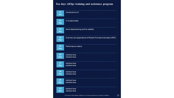 Playbook For Transforming Data With AI Template