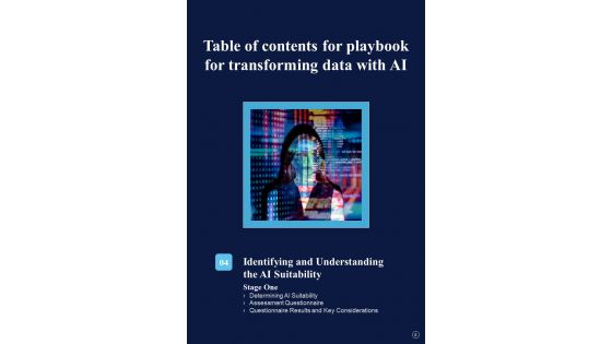 Playbook For Transforming Data With AI Template