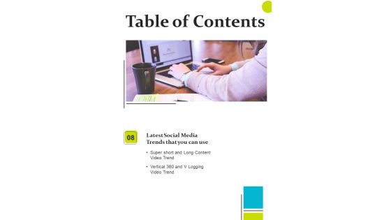 Playbook For Video Advertising On Social Media Platforms Template