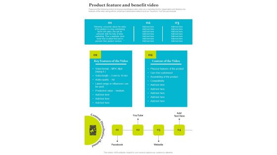 Playbook For Video Advertising On Social Media Platforms Template