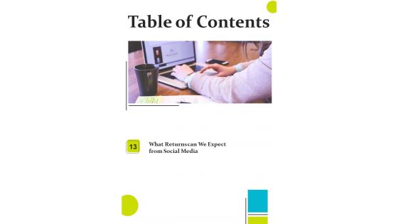 Playbook For Video Advertising On Social Media Platforms Template