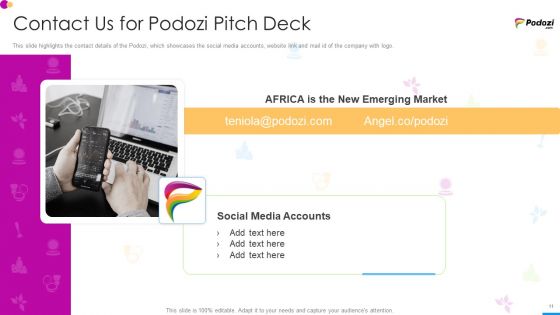 Podozi Capital Raising Elevator Pitch Deck Ppt PowerPoint Presentation Complete Deck With Slides