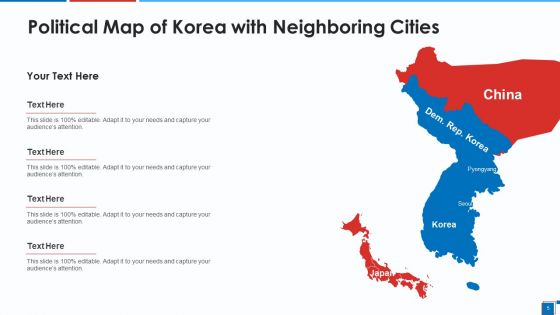 Political Map Of Korea Provinces Demographics Ppt PowerPoint Presentation Complete Deck With Slides