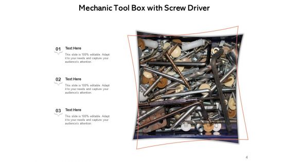 Portable Tool Kit Screw Driver Dollar Ppt PowerPoint Presentation Complete Deck