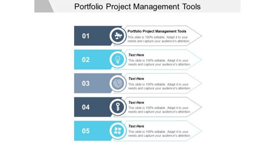 Portfolio Project Management Tools Ppt PowerPoint Presentation Layouts Picture Cpb