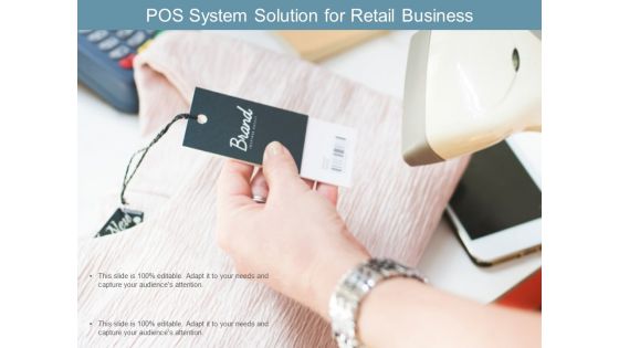 Pos System Solution For Retail Business Ppt PowerPoint Presentation Infographics Mockup