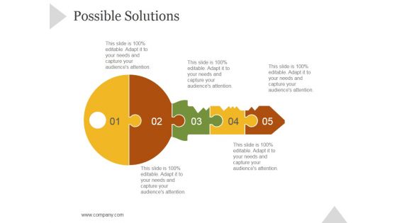 Possible Solutions Ppt PowerPoint Presentation Portfolio