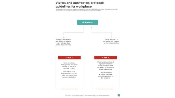 Post Covid Enterprise Recovery Playbook Template