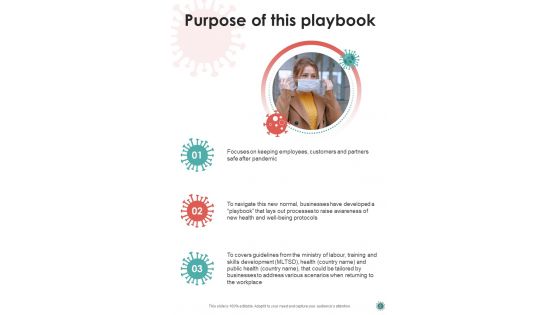 Post Covid Enterprise Recovery Playbook Template