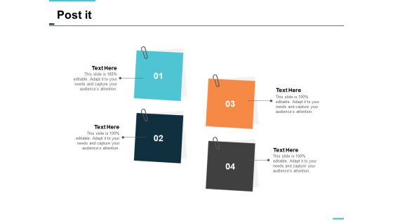 post it management ppt powerpoint presentation ideas background image