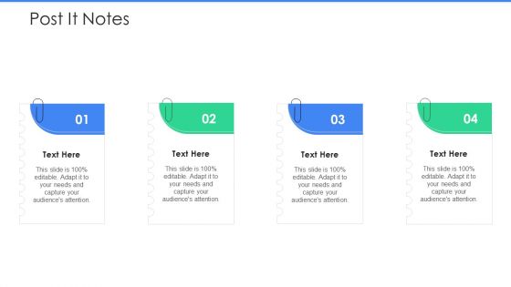 Post It Notes Logistics Management In Supply Chain Ppt Example File PDF