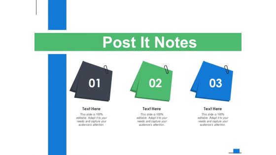 Post It Notes Management Ppt PowerPoint Presentation Professional Samples
