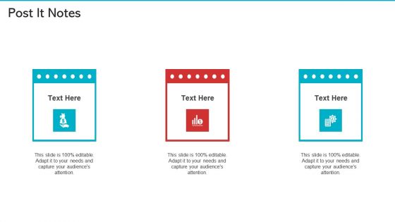 Post It Notes Mockup PDF