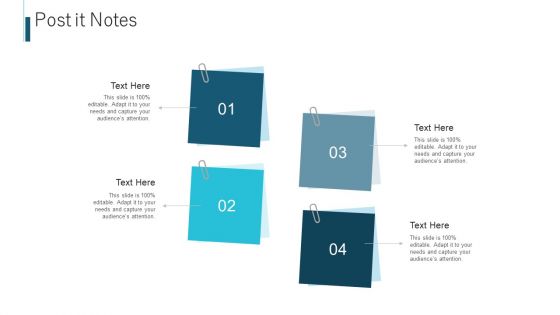 Post It Notes Ppt Gallery Format PDF