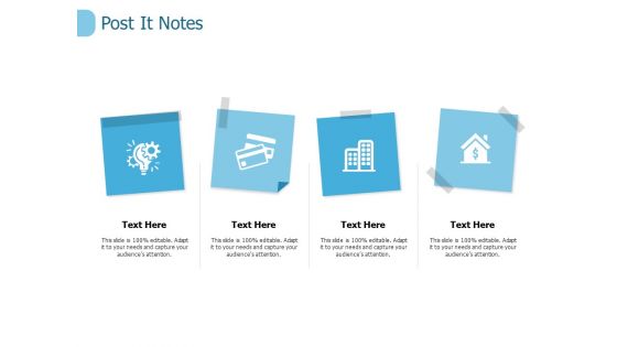 Post It Notes Ppt PowerPoint Presentation Portfolio Ideas