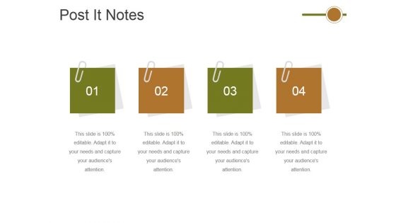 Post It Notes Ppt PowerPoint Presentation Slides Display